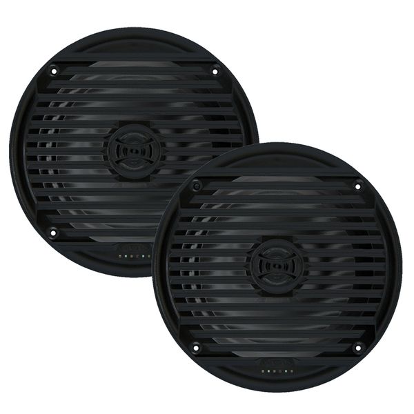 Jensen MS6007BR 6.5" Coaxial Waterproof Speaker - Black MS6007BR